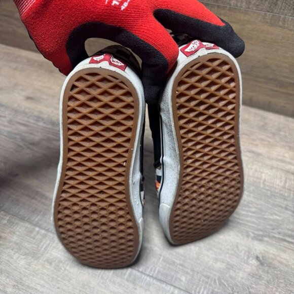 Vans Asher Butterfly Print Slip On Sneakers Women's Size 9 - Picture 4 of 7